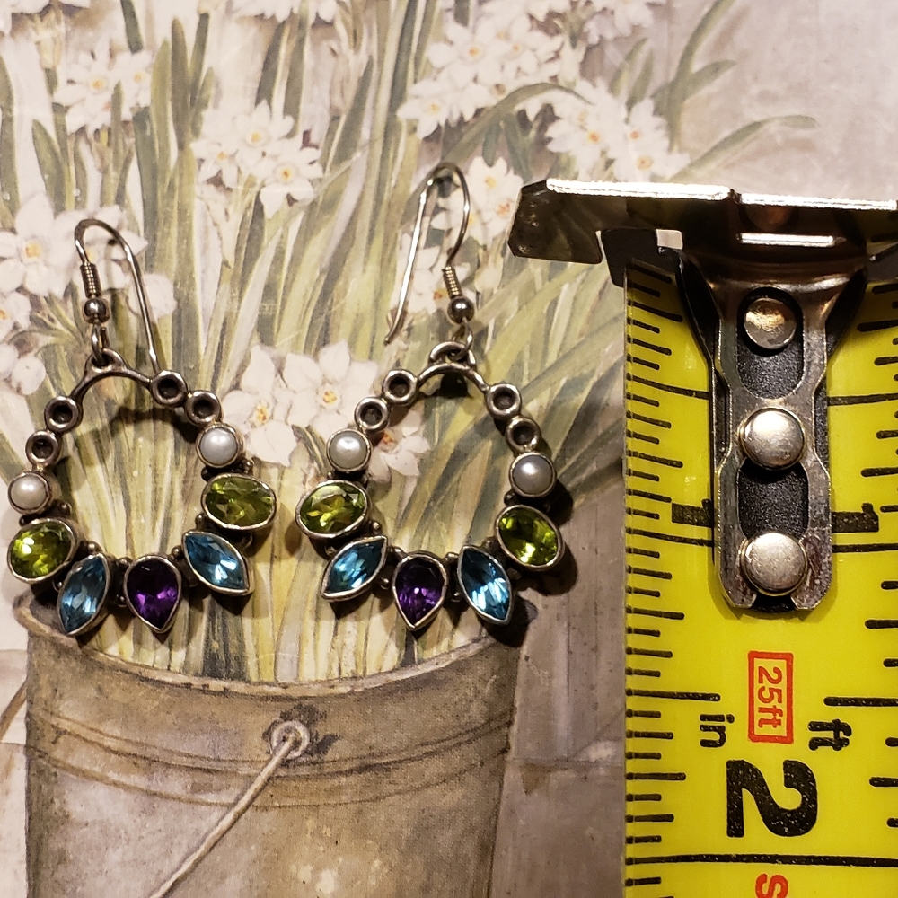 Silver earrings - Picture 4 of 5